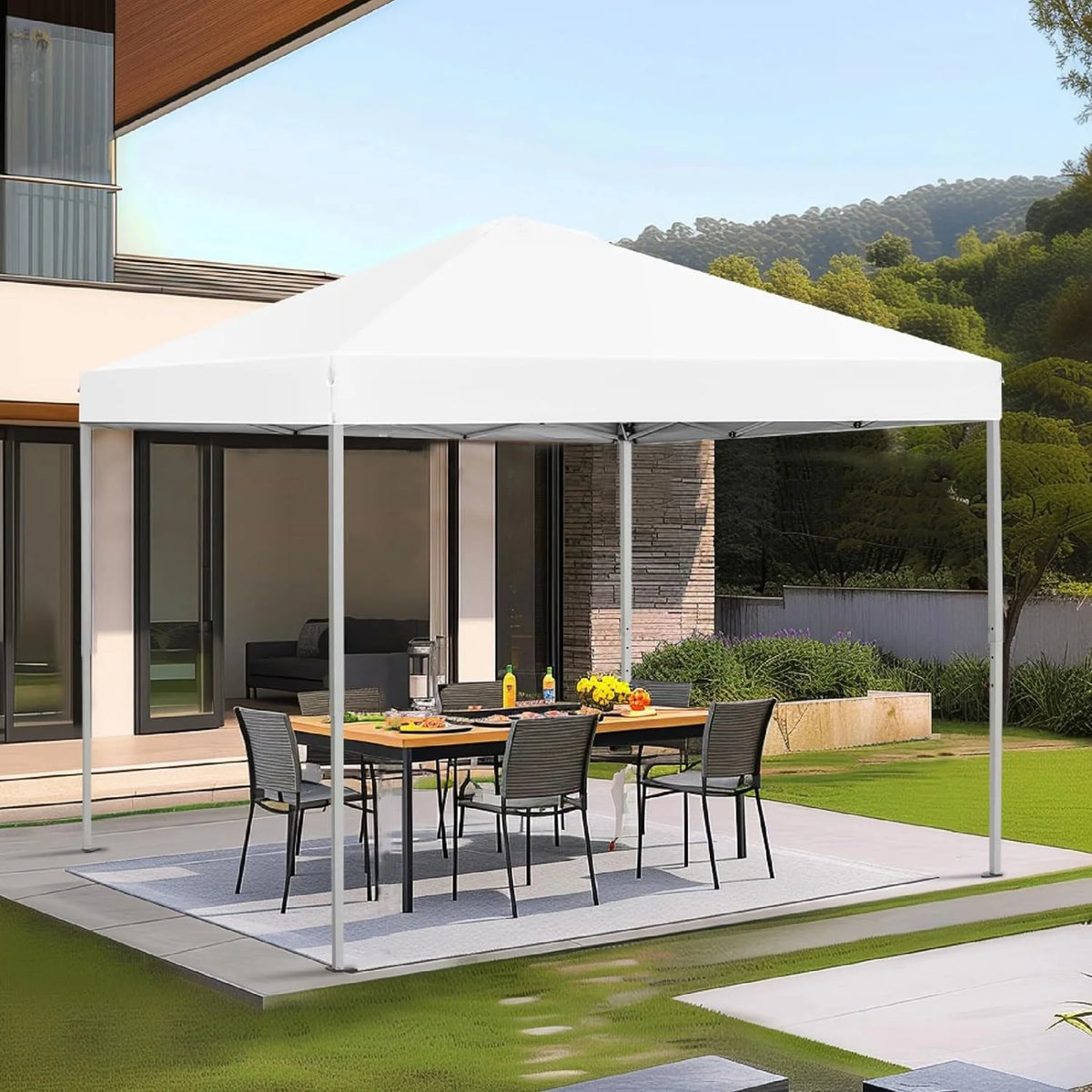 10x10 ft Blue Pop up Canopy Tent G679