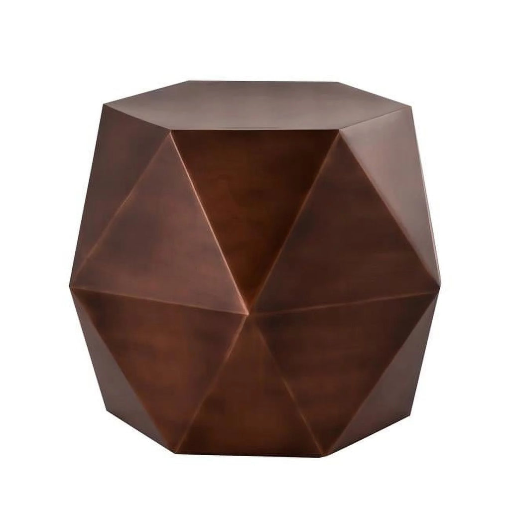 Iron Diamond Shape Side Table E2417