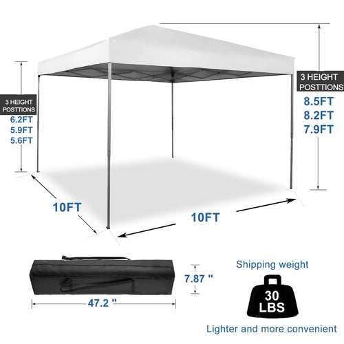 10x10 ft Blue Pop up Canopy Tent G679