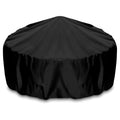 Black Fire Pit Cover Y638