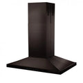 48 in. Black Stainless Steel Island Mount Range Hood L321