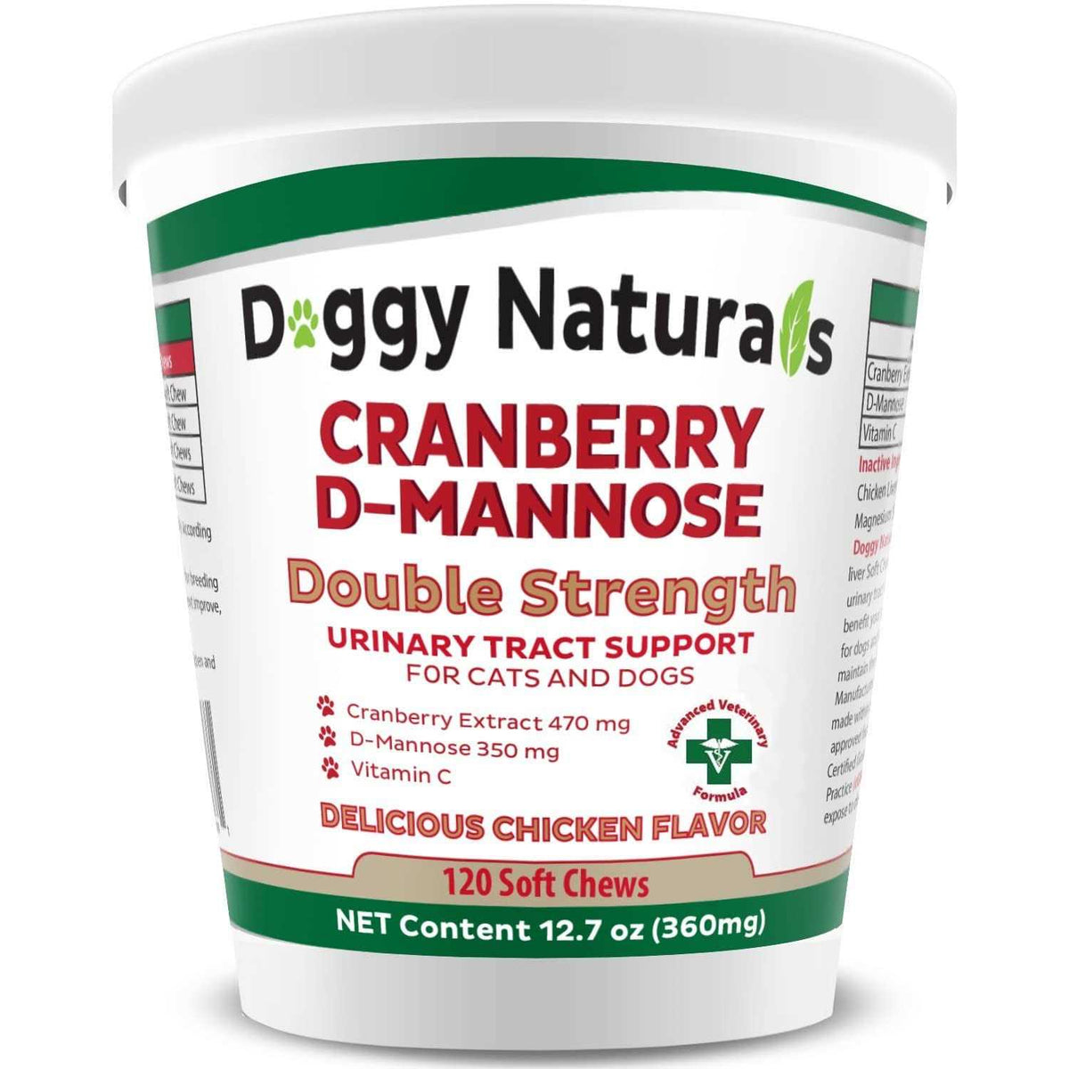 Cranberry D-Mannose for Dogs and Cats C999