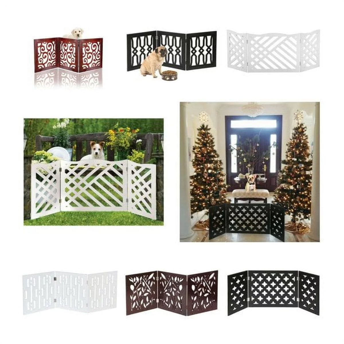 Freestanding Decorative Pet Barrier I54756