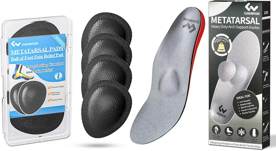 Metatarsal Pads & Orthotic Insoles Bundle Z54822