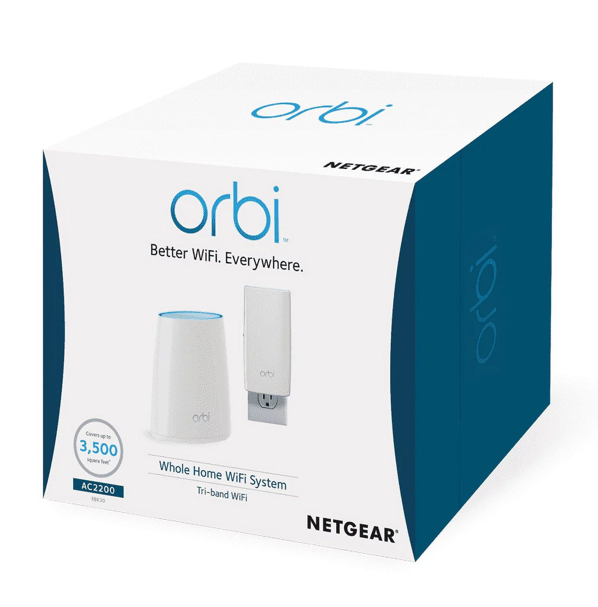 Tri-Band Mesh WiFi System with Router and Satellite Extender Z8056