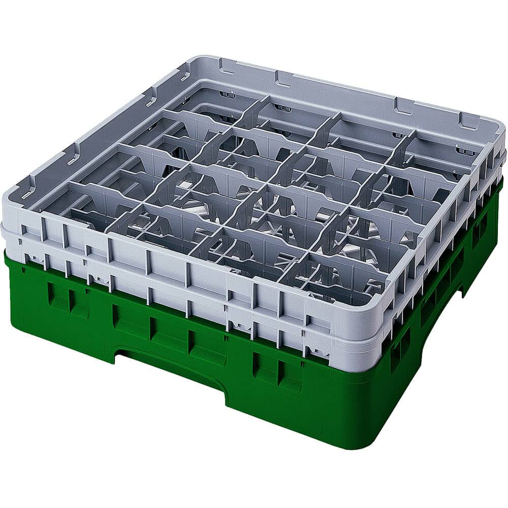 Sherwood Green 16 Comp Glass Rack C8960