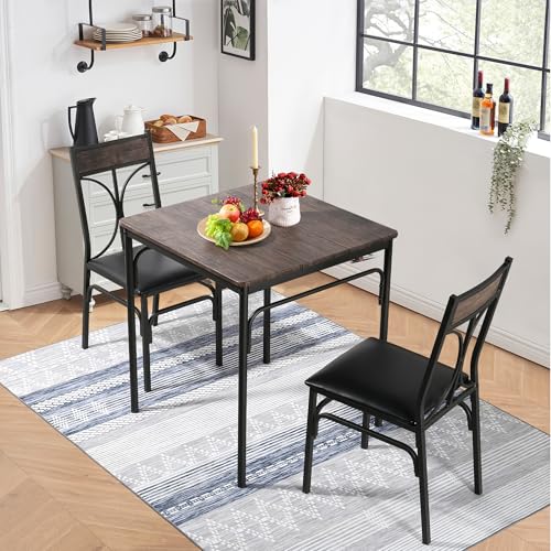 Kitchen Dining Table Set with 2 Chairs F588454