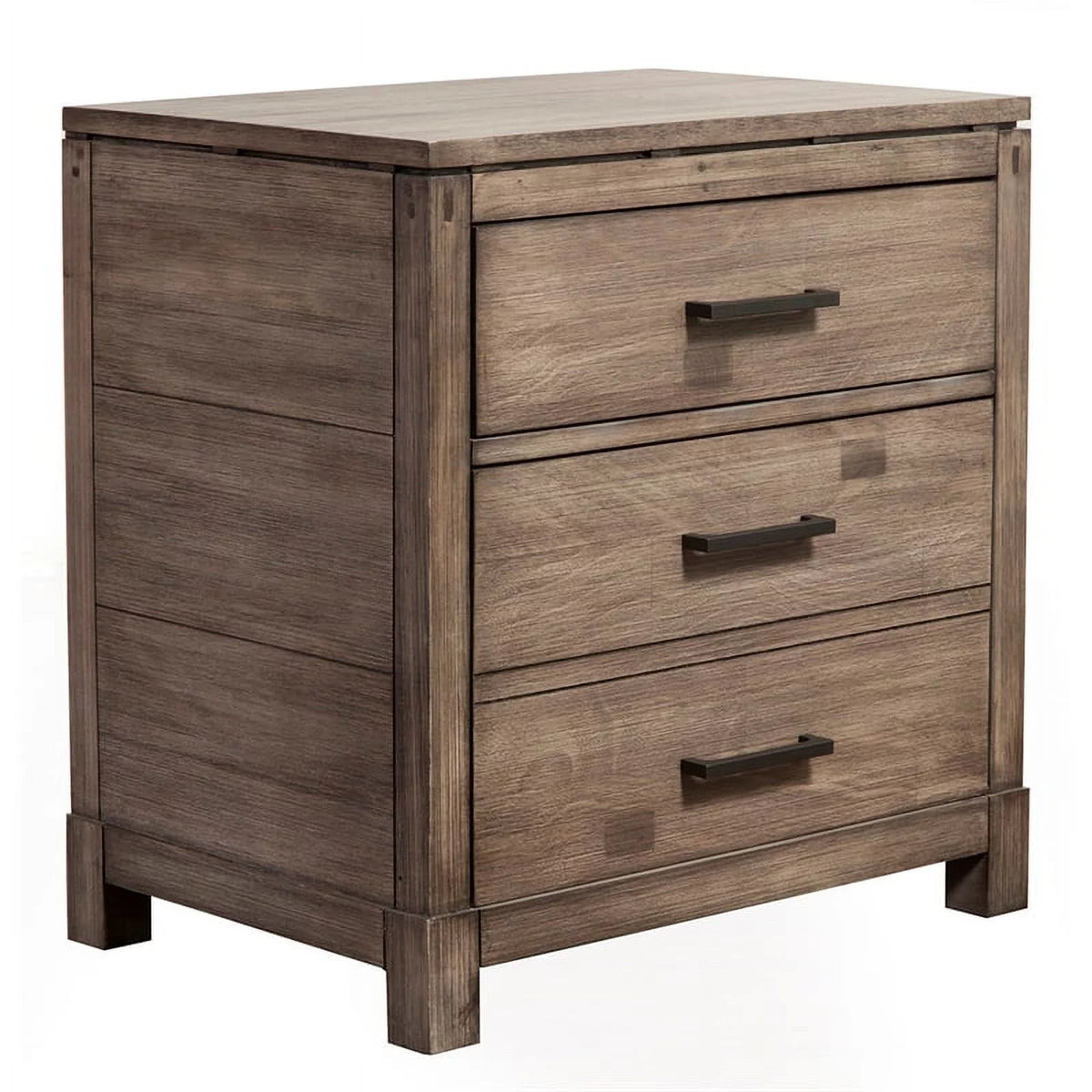4 Piece Wood Dresser Mirror and Nightstand Z7194