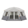 8-Person Instant Hexagon Cabin Tent B1121