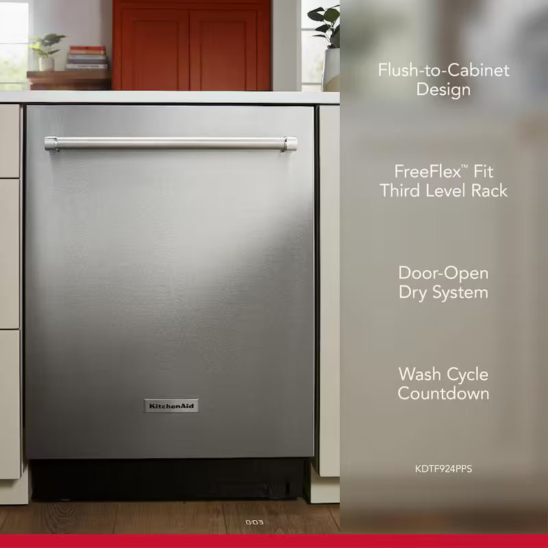 24 in. Built-In Dishwasher in Stainless Steel J90971