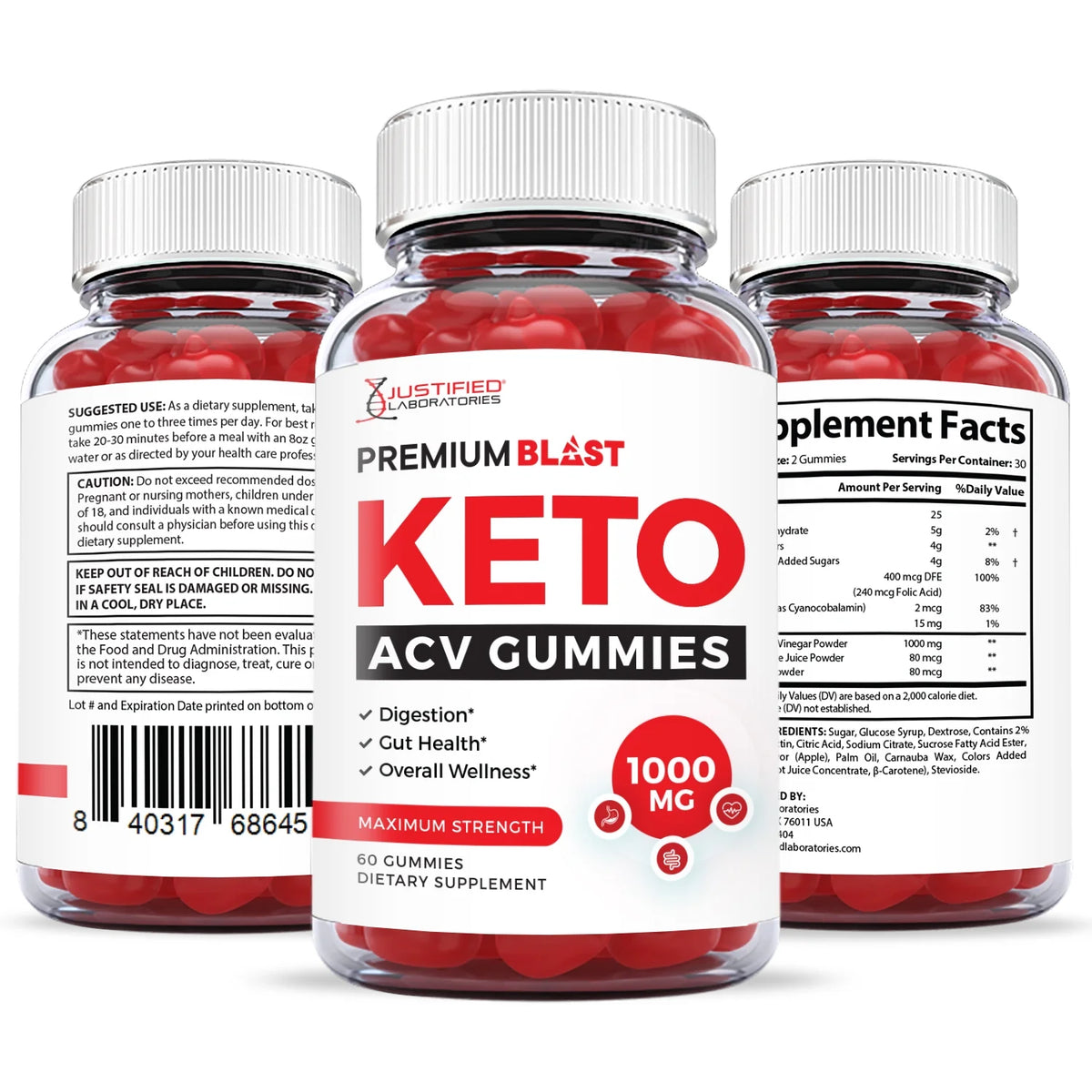 ACV Gummies & Pills Bundle Z380