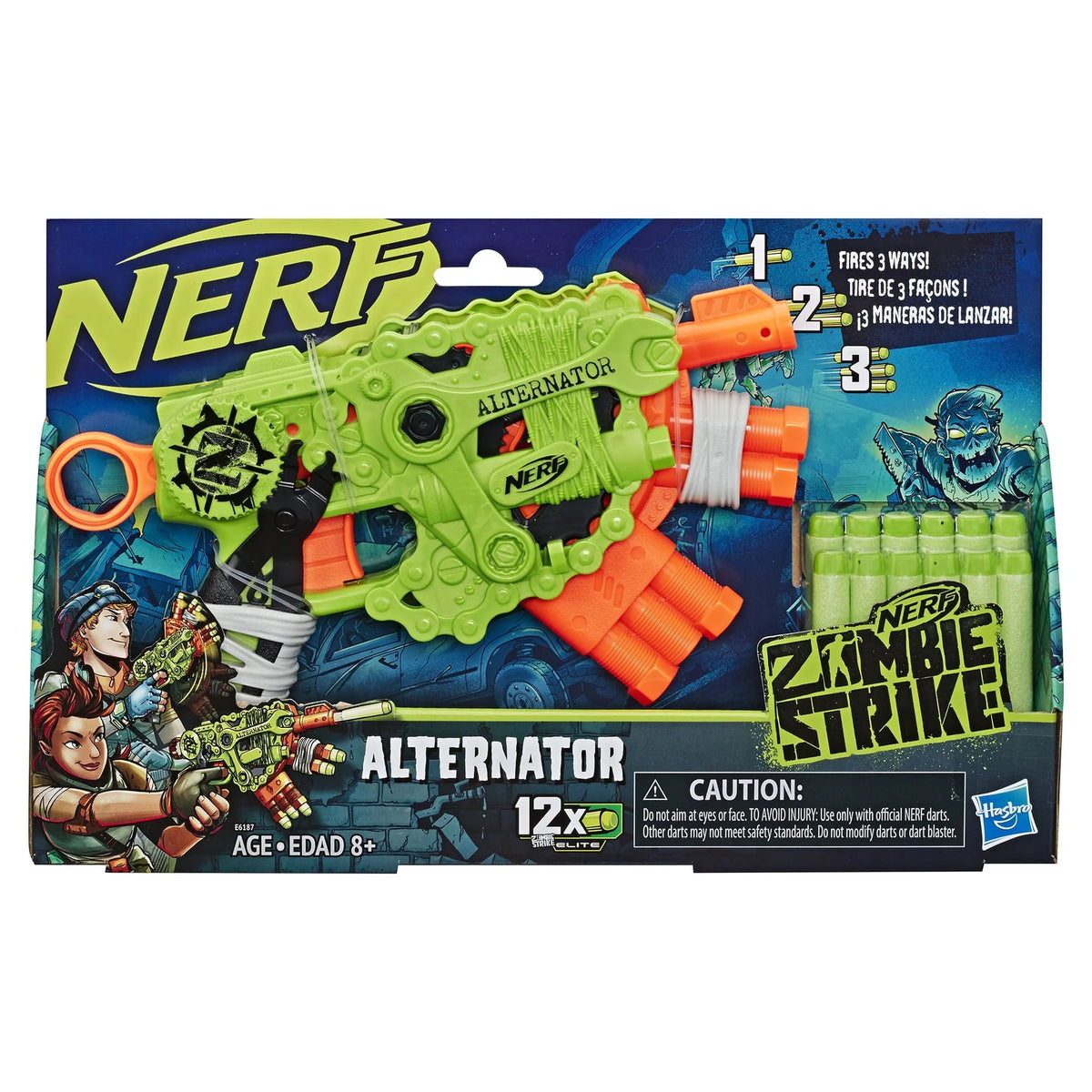 6 Dart Capacity Blaster with 12 Darts J90969