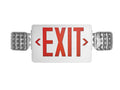 LED White Exit Sign Emergency Light Combo V796