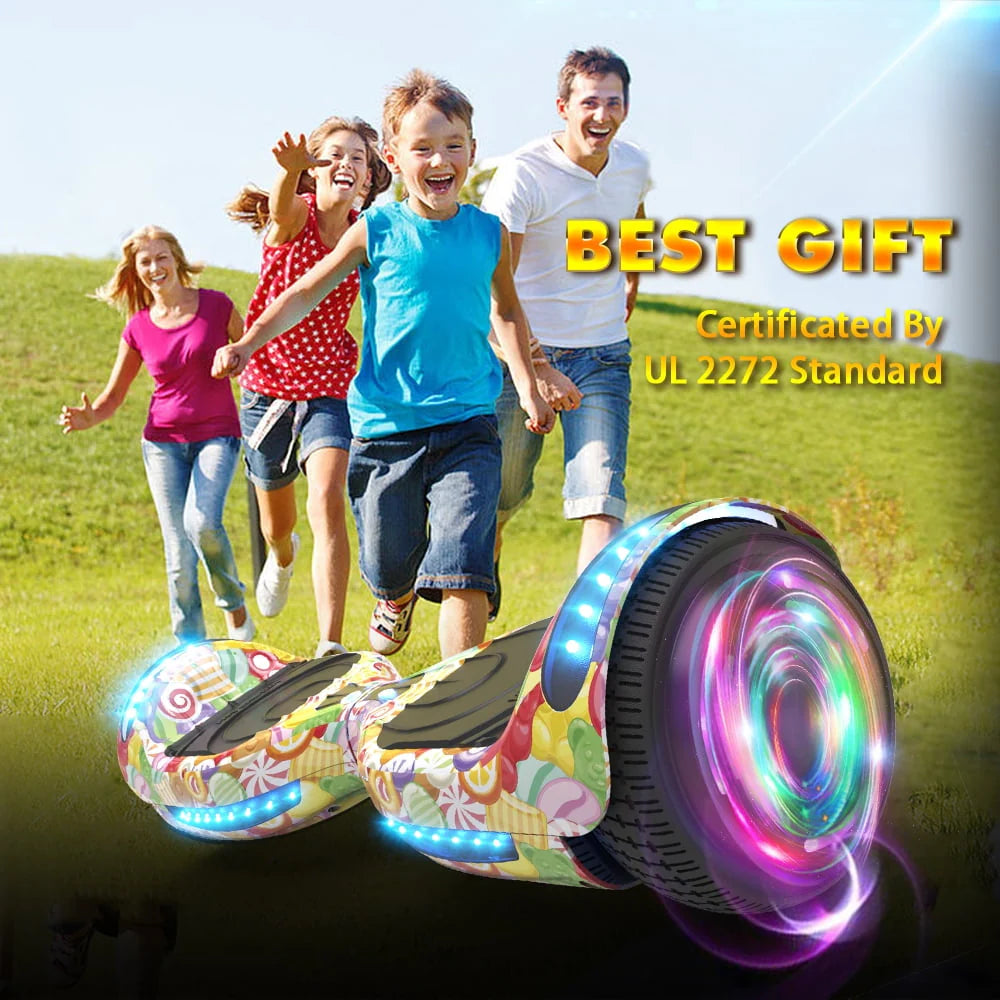 6.5 In. Self Balancing Hoverboard with LED Light Q187610