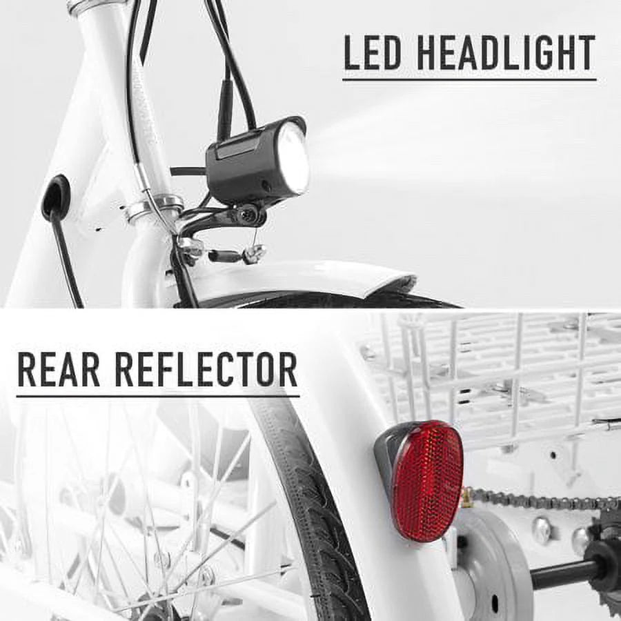 24inch 3 Wheel Electric Tricycle with 250w Motor E652229