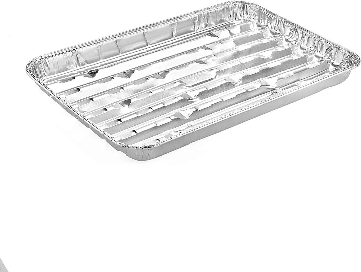 Aluminum Disposable Broiler Pan 100 Qty E1801