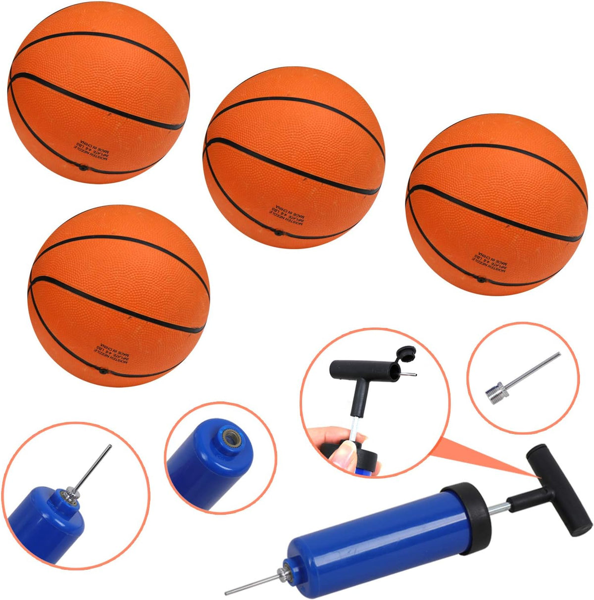 Foldable Indoor Basketball Arcade Game with LED Scoreboard G885082