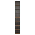 8-Tier Adjustable Shelves Storage Cabinet J31549
