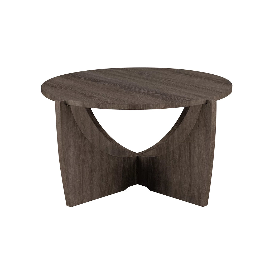 28" Modern Glam Arch-Base Coffee Table T410278