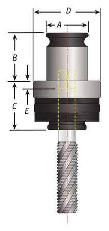 M33 Tap Collet Size 3 P7726