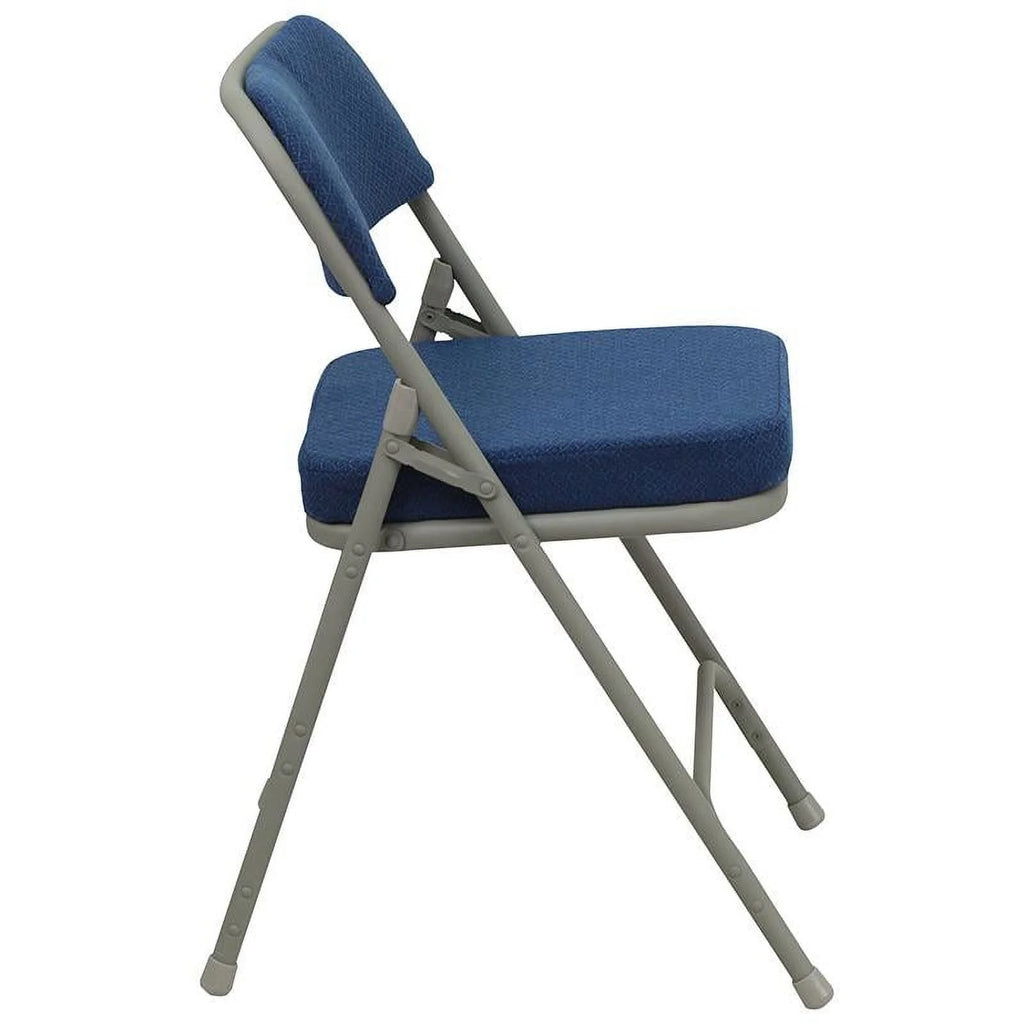 Navy Blue Padded Folding Chair 4-Pack S73885
