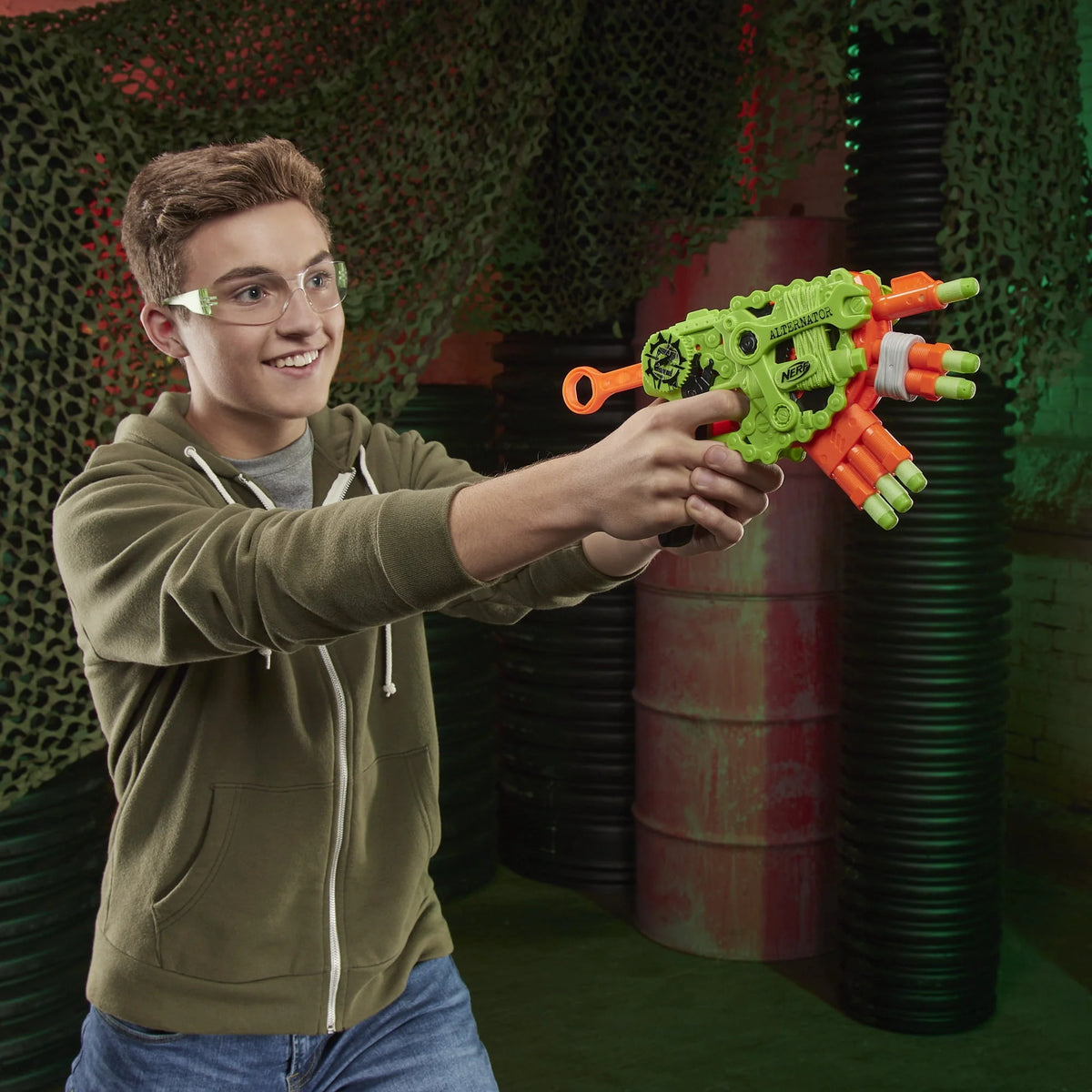 6 Dart Capacity Blaster with 12 Darts J90969
