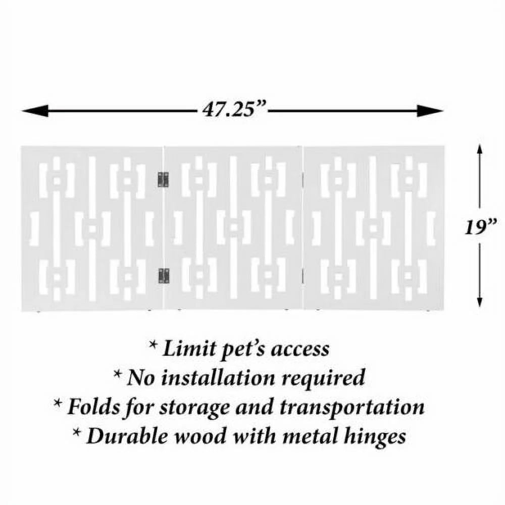 Freestanding Decorative Pet Barrier I54756