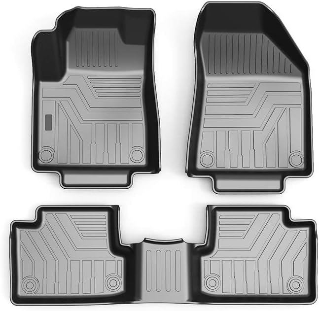 TPV 3D Car Floor Liners 1st & 2nd Row Full Set I9716