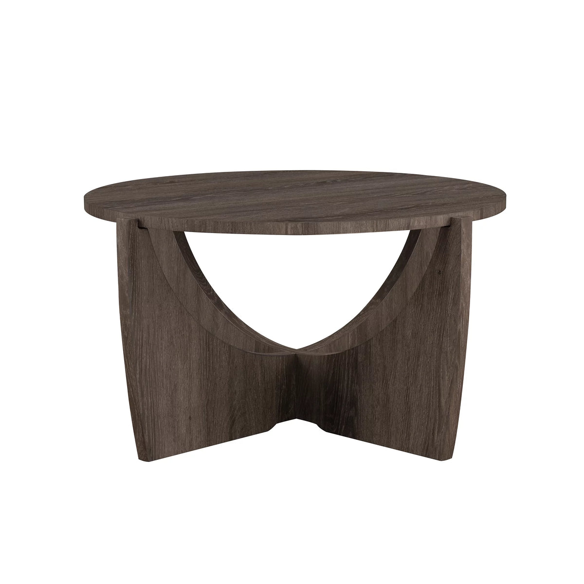 28" Modern Glam Arch-Base Coffee Table T410278