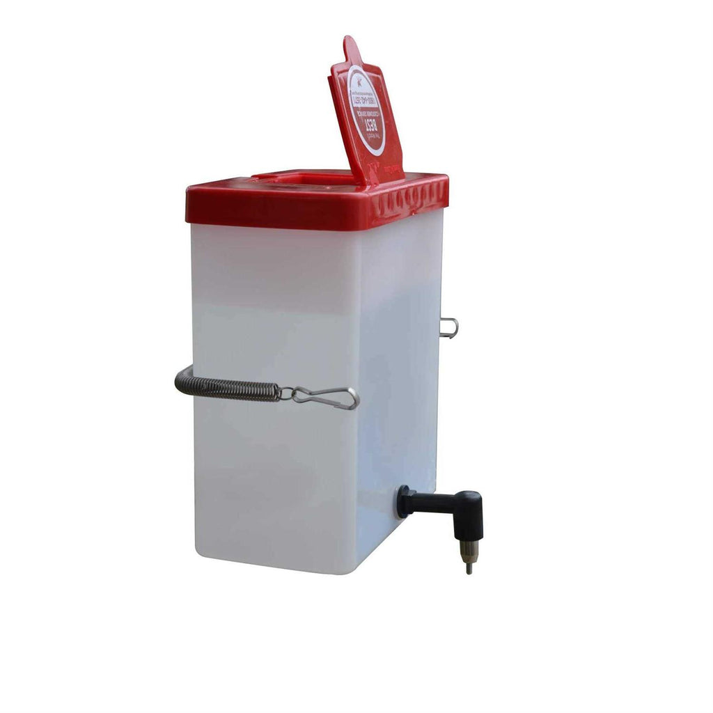 64oz Small Animal Drinker with No-Drip Brass Nozzle B242