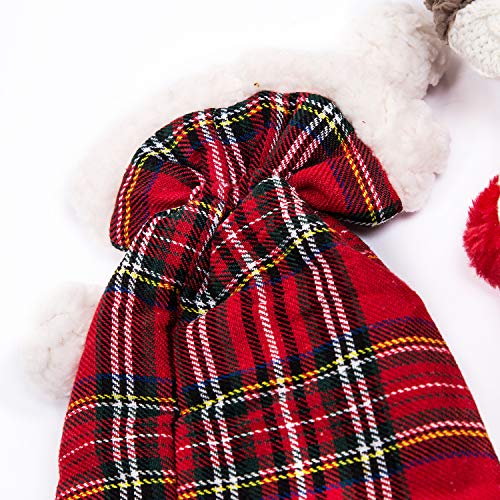Christmas Wine Bottle Covers Polyester 2 Pack G139370