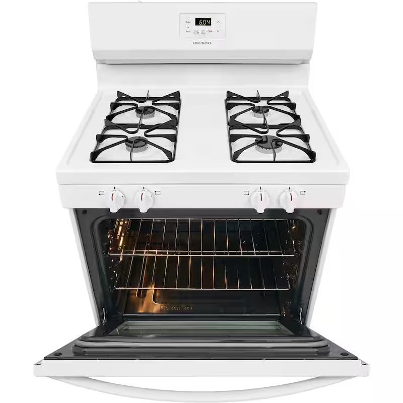 5.0 cu. ft. Gas Range with Manual Clean in White P9363