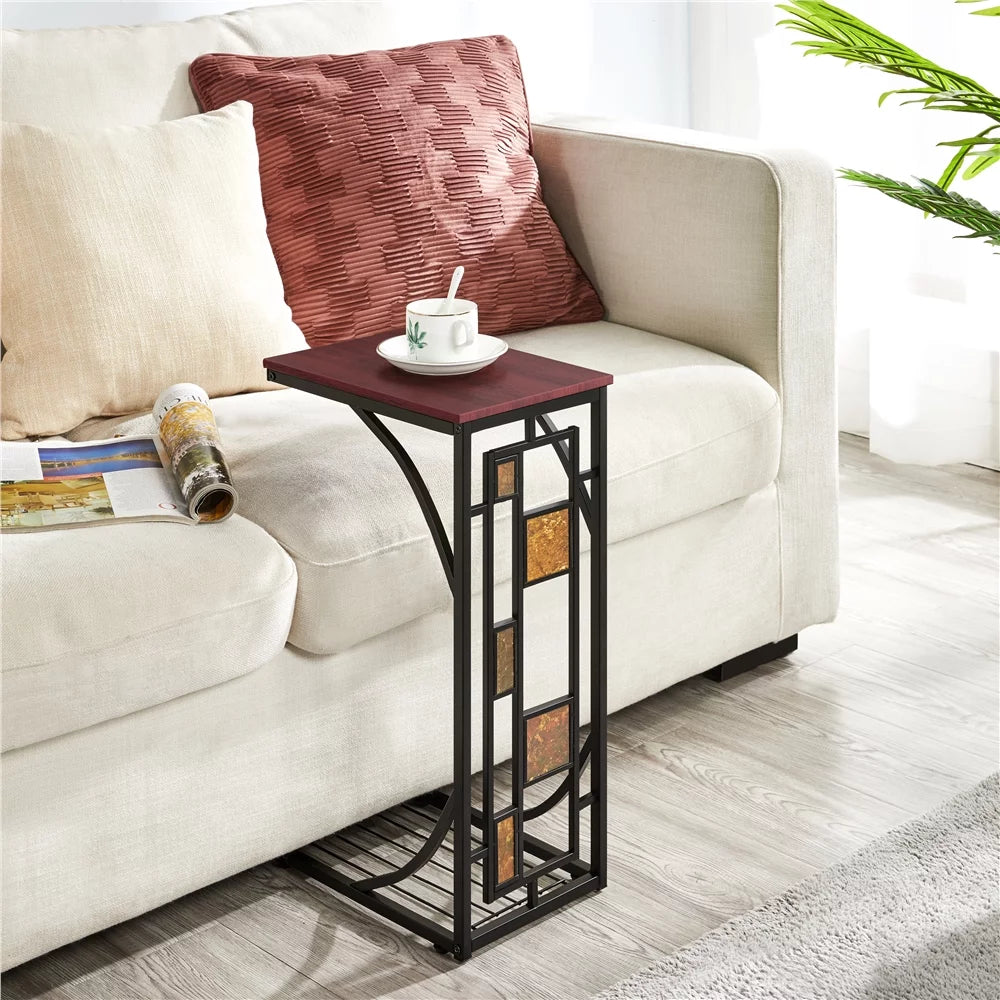 C Shaped Sofa Side Table F6804