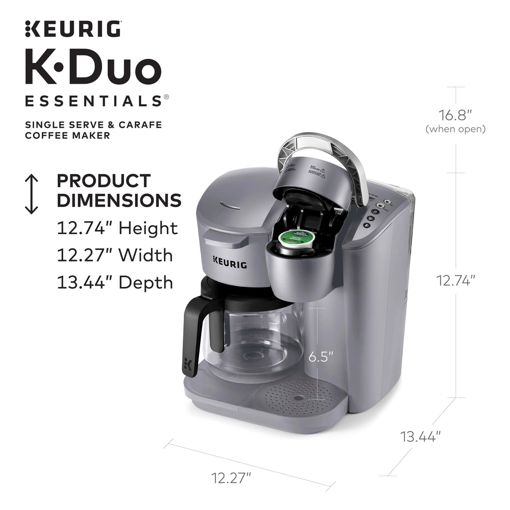 Black Single-Serve K-Cup Pod Coffee Maker X87215