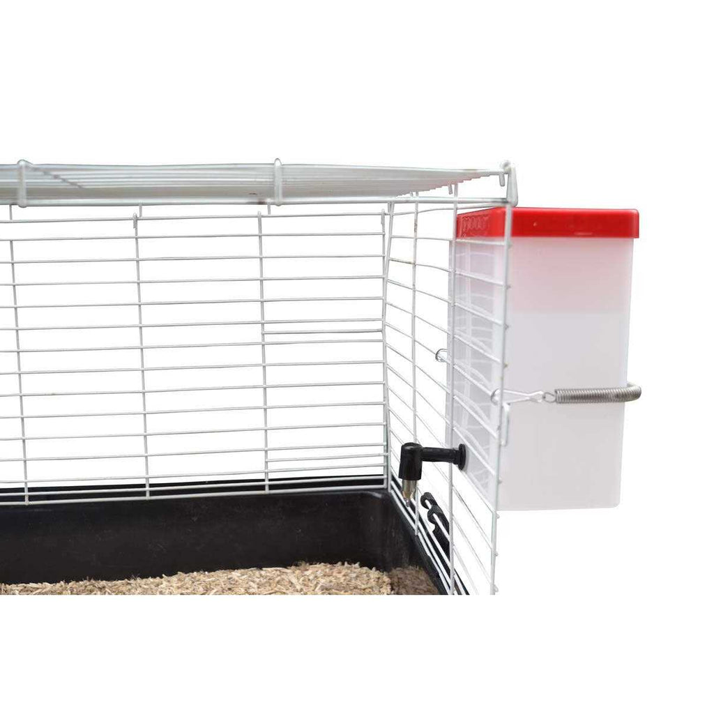 64oz Small Animal Drinker with No-Drip Brass Nozzle B242