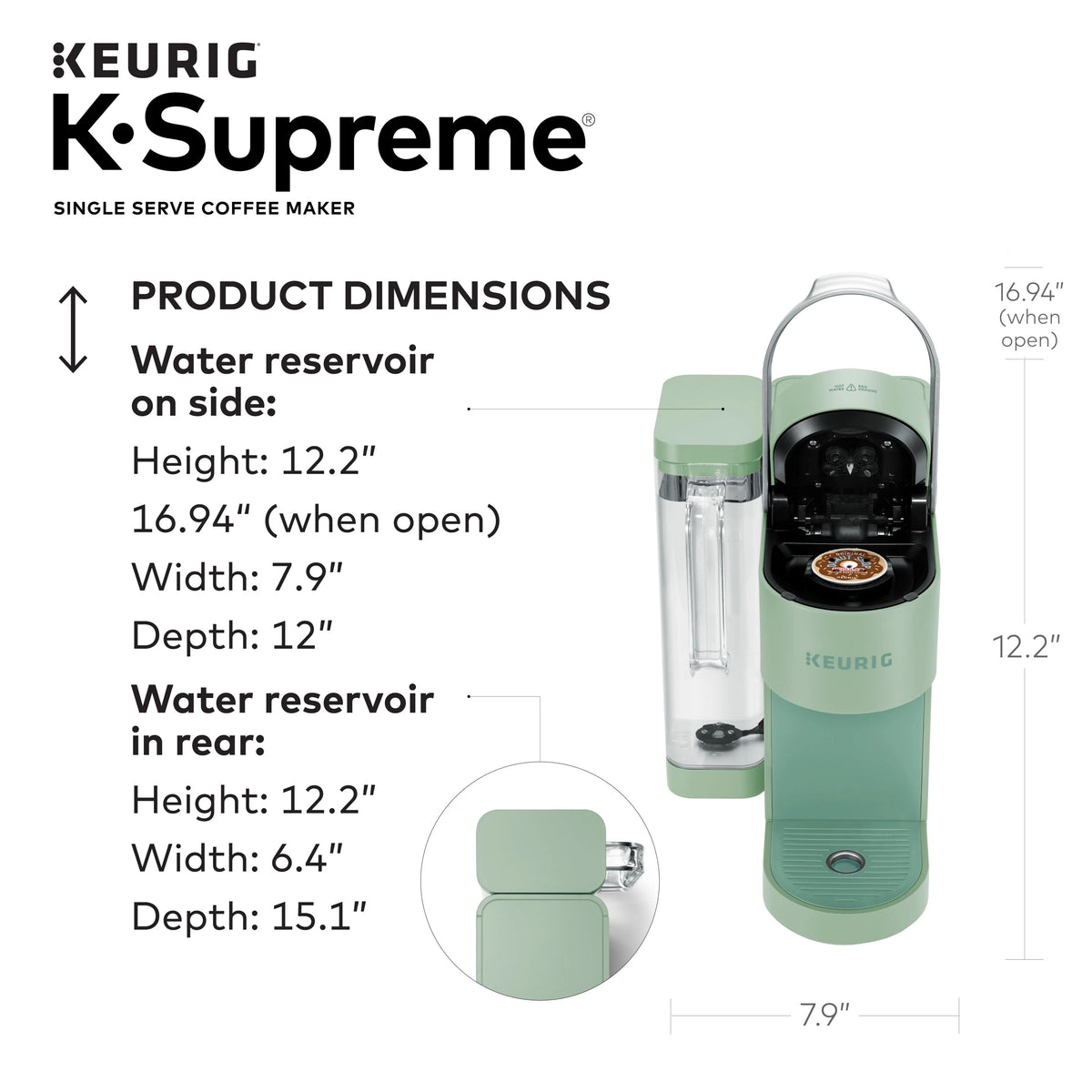 Single Serve K-Cup Pod Coffee Maker X11040