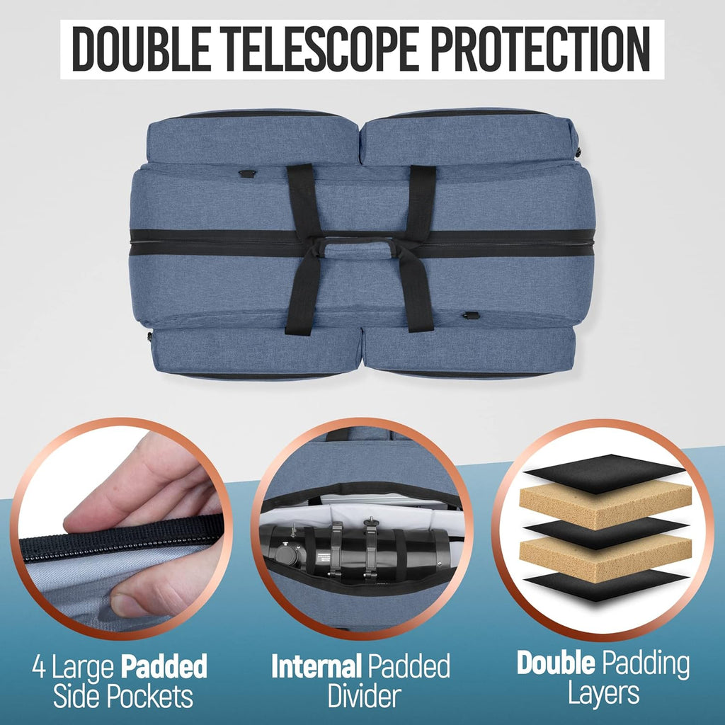 Extra Large Telescope and Tripod Case/Bag 40” X 12.3” X 12.3” X64923
