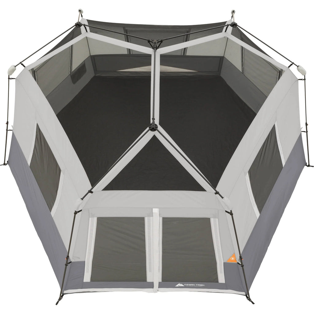 8-Person Instant Hexagon Cabin Tent B1121