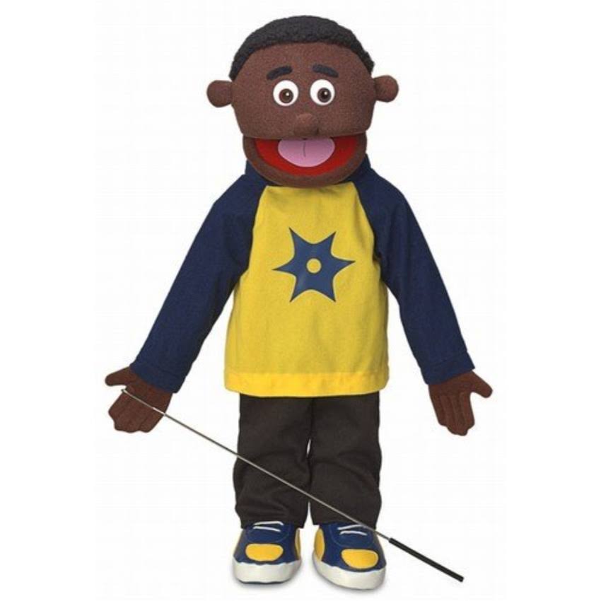 Black Full Body Ventriloquist Style Puppet D67582