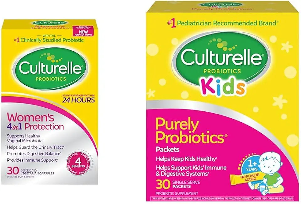 30 Count Capsules and 30 Single Packets Probiotics O9530