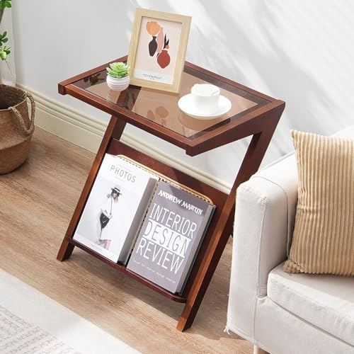 Rattan Coffee Table with Rubber Wood Top 47-Inch E853