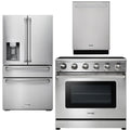 36 Electric Range, Refrigerator with Water and Ice Dispenser, Dishwasher L514