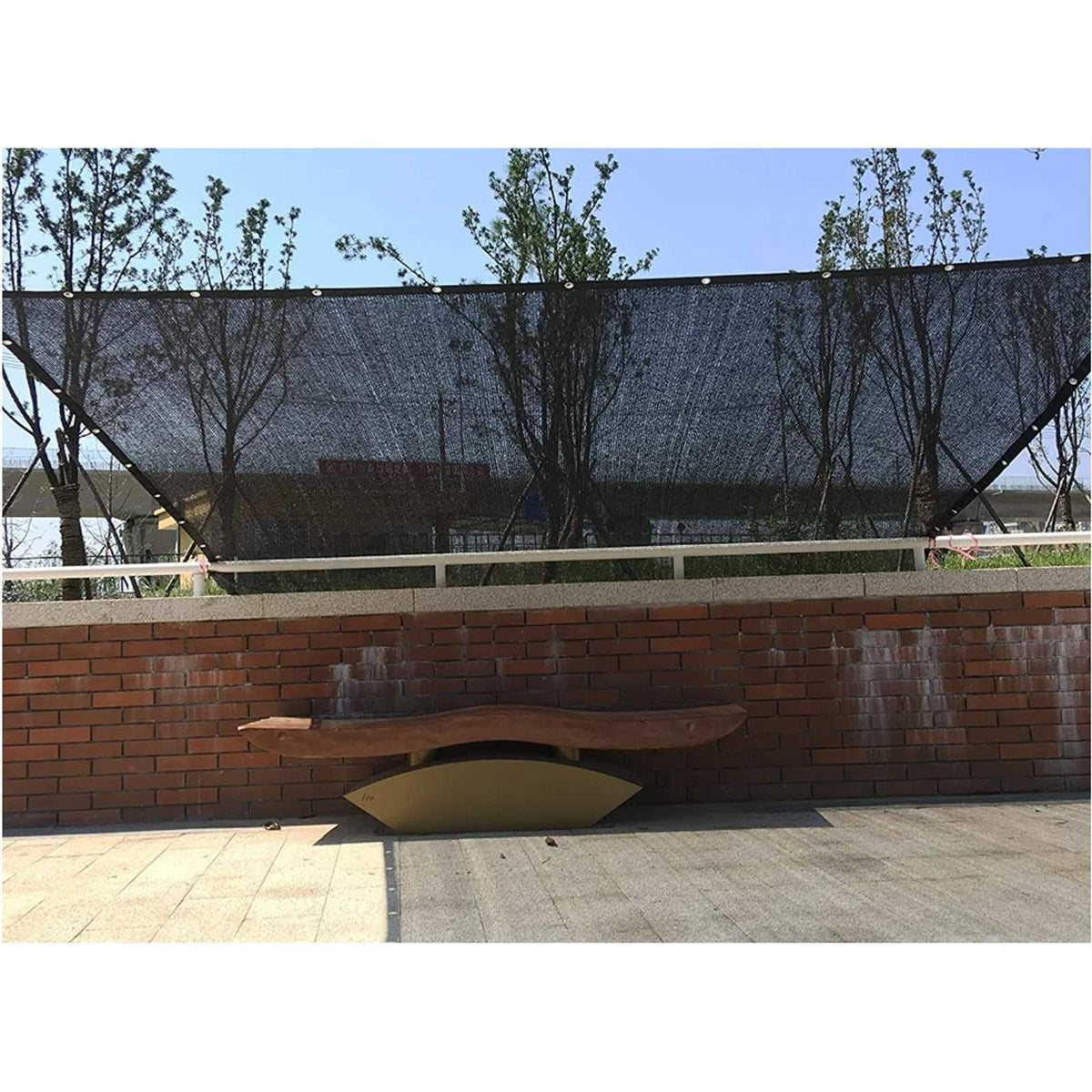 Dog Kennel Shade Cover with Grommets S58425