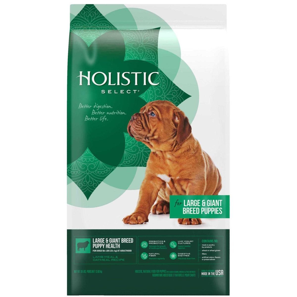 Large Breed Puppy Lamb Meal Oatmeal Dry Dog Food K362
