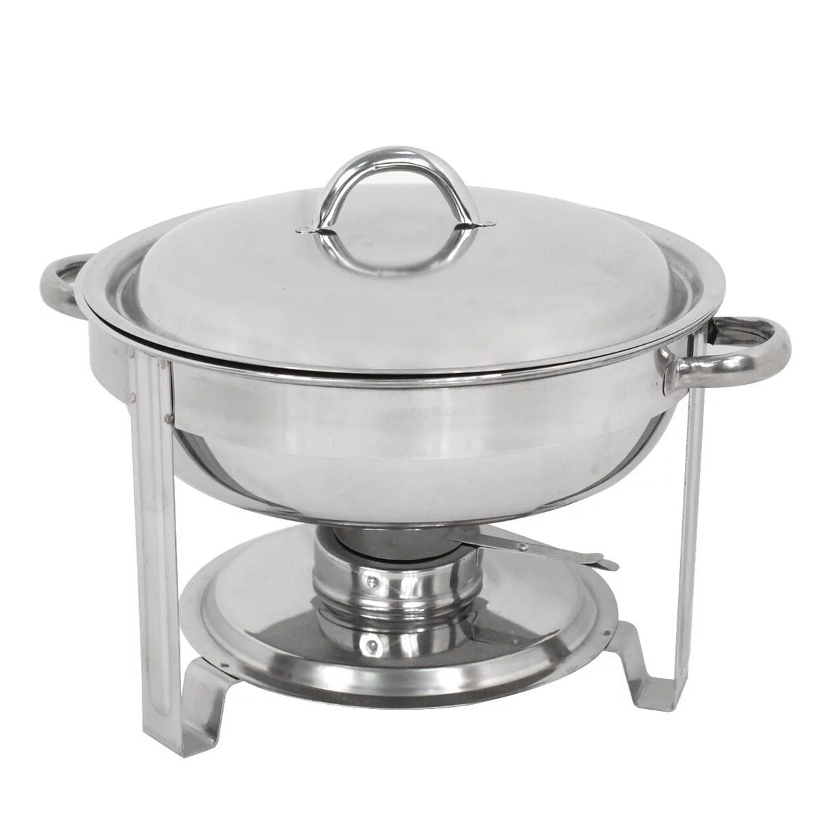 Round Chafing Dish 5Qt Buffet Stove Set I54426