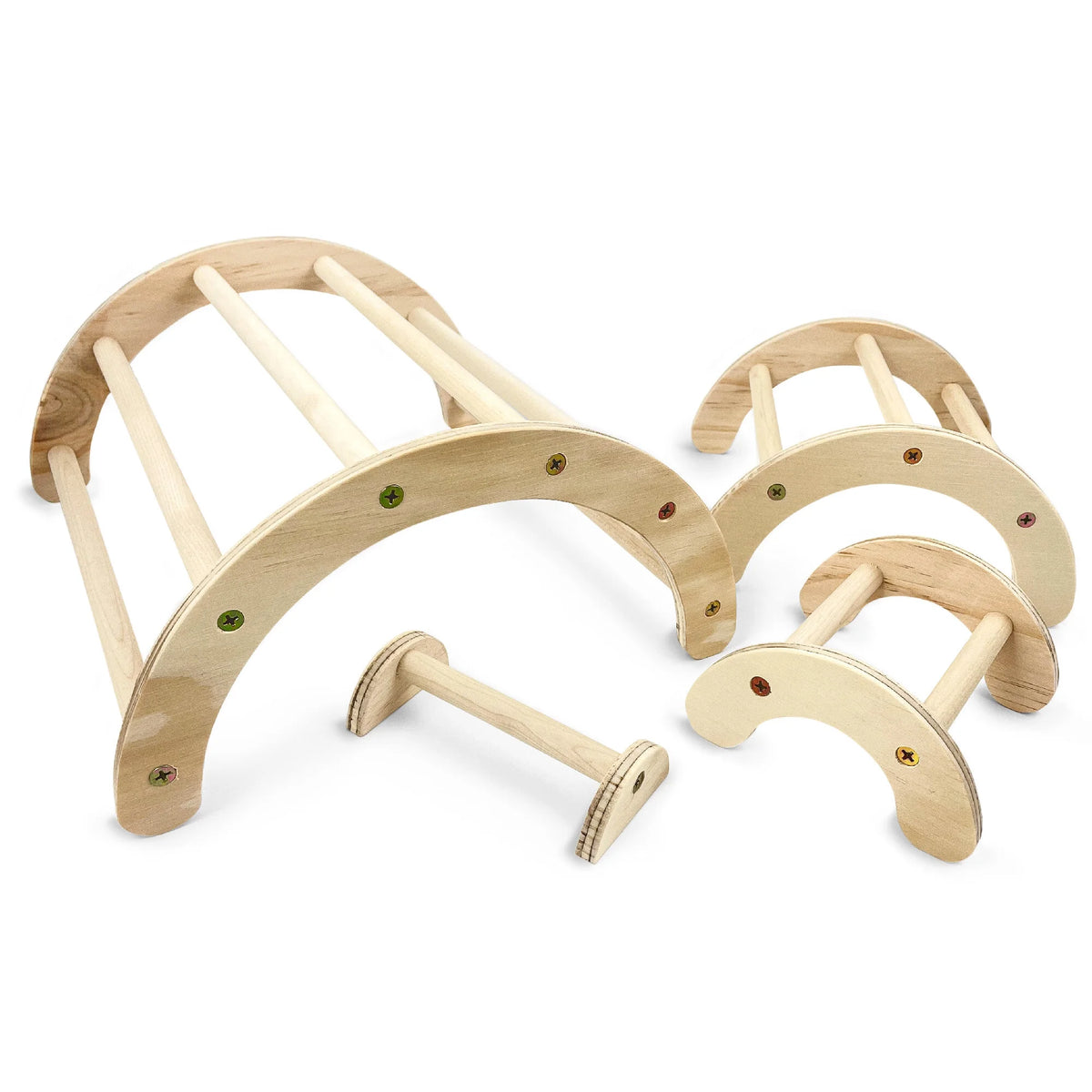 Natural Wood Chicken Perch 4 Pack K411174
