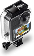 Waterproof Underwater Diving Protective Housing Case with Bracket Accessories X2841