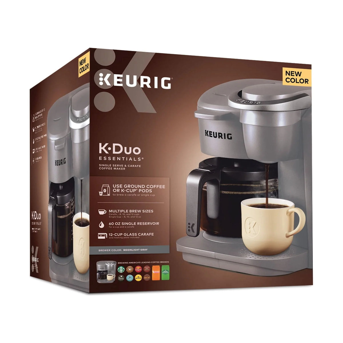 Black Single-Serve K-Cup Pod Coffee Maker X87215