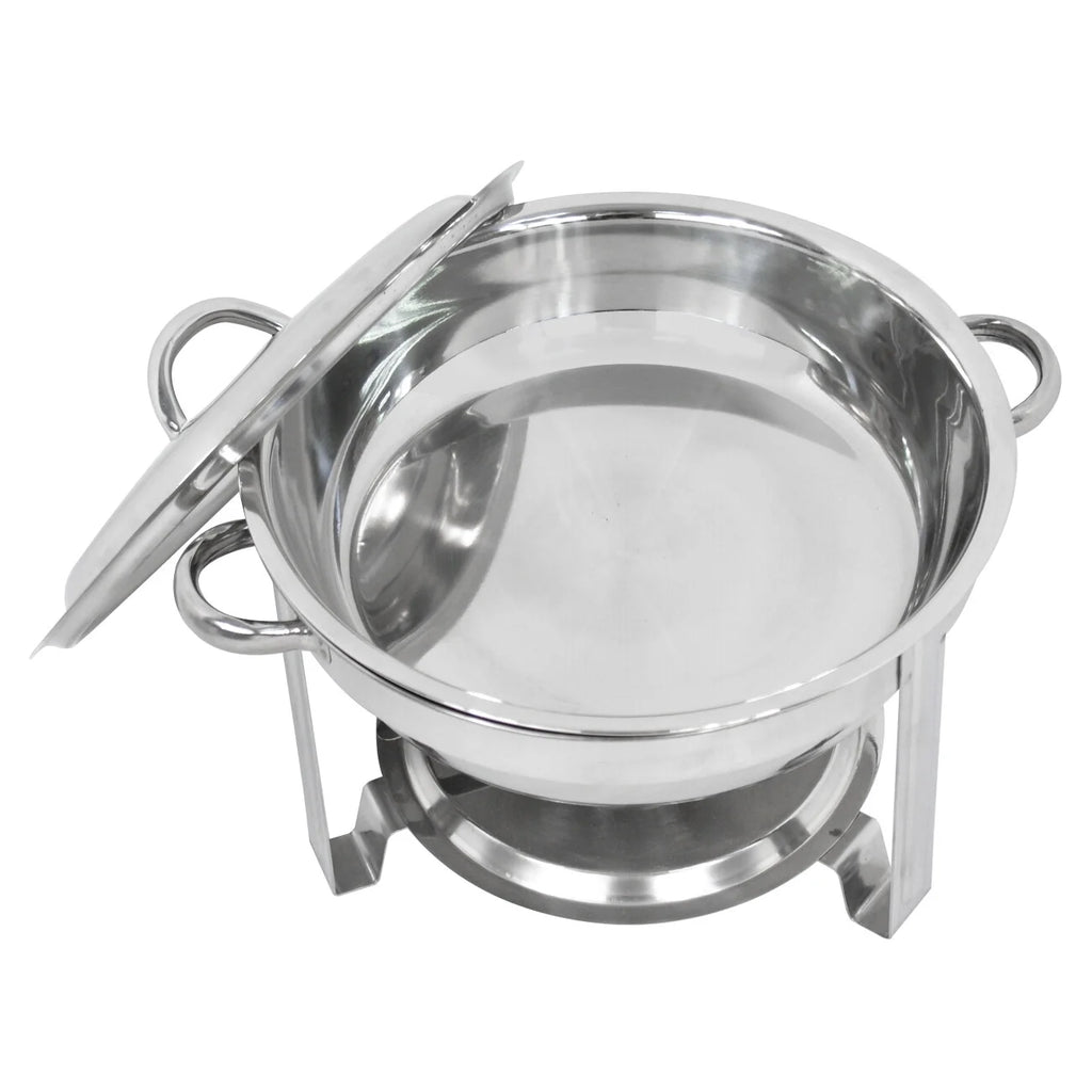 Round Chafing Dish 5Qt Buffet Stove Set I54426