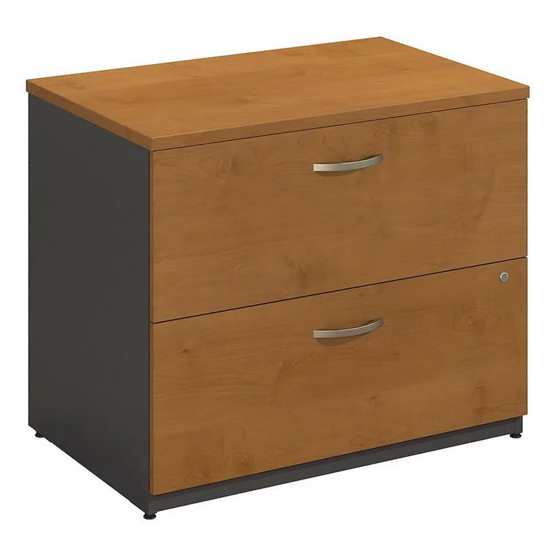 2 Piece Wood Filing Cabinet Set with 2 Drawer O48287